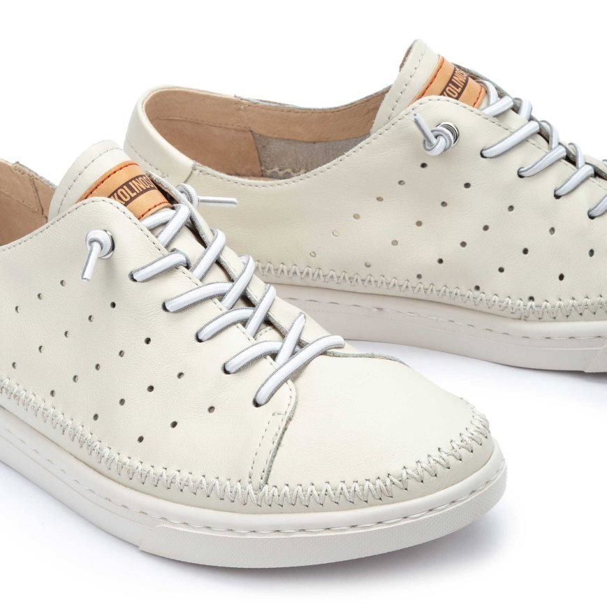 Men's Pikolinos ALICANTE Sneakers Cream | NZ CQ81329